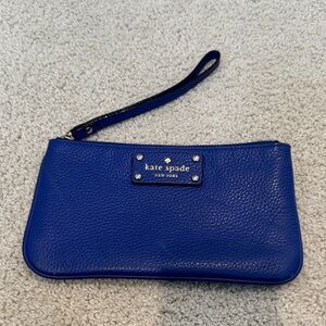 Kate Spade Royal Blue Clutch